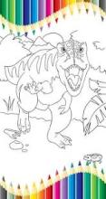 Dinosaurs Coloring Pages截图1