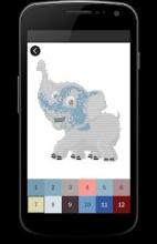 Color by Numbers: Cute Comic Cartoon Pixel Art截图1