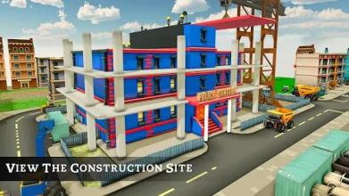 City Police Station Construction Simulator 2018截图1