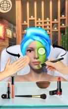 Face makeup & beauty spa salon makeover games 3D截图5