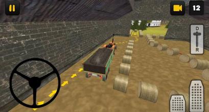 Classic Tractor 3D: Sand Transport截图2