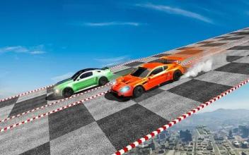 Huge Mega Ramp Car racing Stunt Master 3D截图4