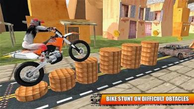 Bike Stunt Racing Master 3D截图1