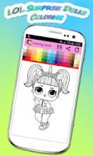 Lol Surprise Coloring Dolls Pages截图1