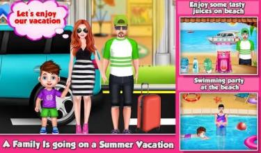 Summer Vacation Planning - Family Trip Game截图5