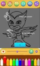 PJ Hero Masks Coloring Book截图5