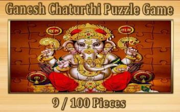 Ganesh Chaturthi Jigsaw Puzzle game 9/100 pieces截图1