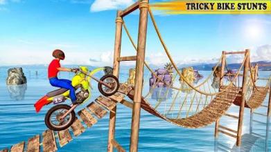 Bike Stunt Racing Master 3D截图2