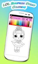 Lol Surprise Coloring Dolls Pages截图2