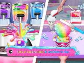 Rainbow Unicorn Secret Cook Book: Food Maker Games截图1