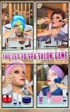 Face makeup & beauty spa salon makeover games 3D截图1