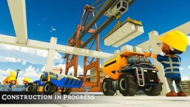 City Police Station Construction Simulator 2018截图4