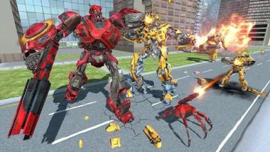 US Police Transform Iron Robot Spider Hero截图5