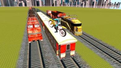 Impossible Bike Stunts : Trail Bike Race Free截图1