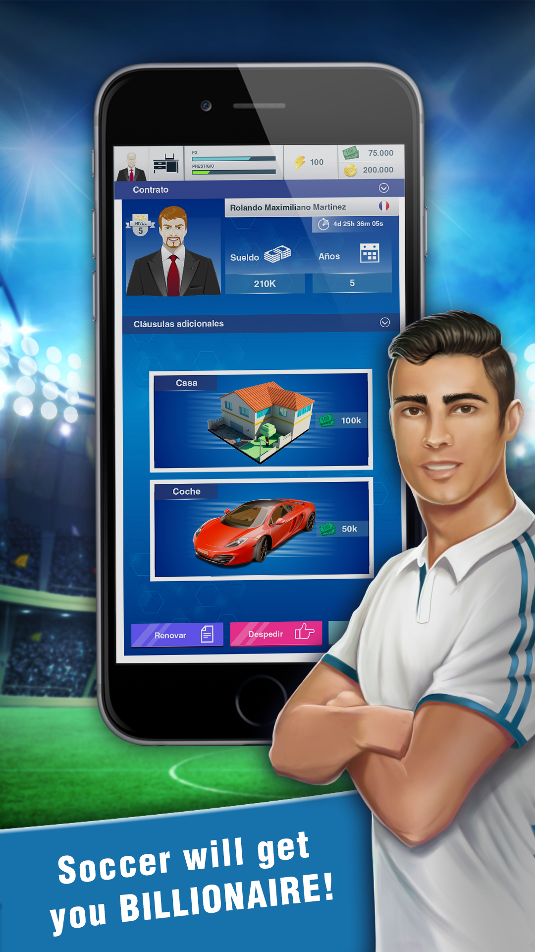 World Soccer Agent - Mobile Football Manager截图3