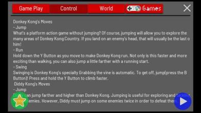 Guide For Donkey Koong - Classic Game SNES截图3