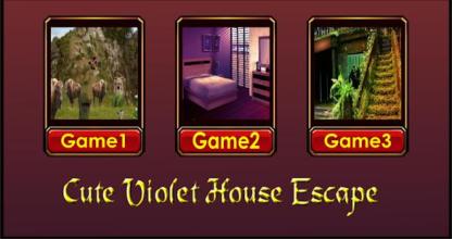 Cute Violet House Escape - Escape Games Mobi 77截图3