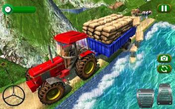 Tractor Trolley Cargo: Hill Driving Simulator截图2