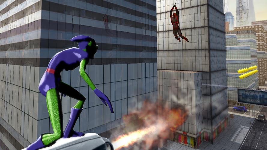 Spider Flight 3D - Superhero截图4