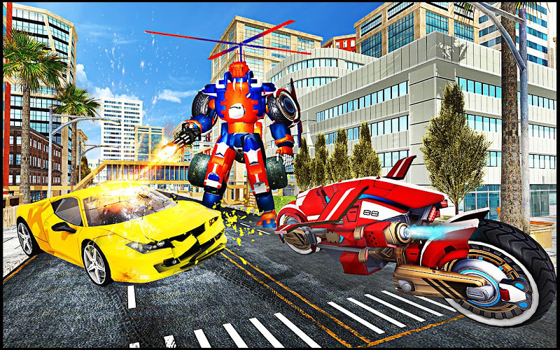 Transmute Robot Superhero截图2