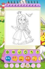 Princess Coloring Book Games截图1