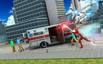 Superhero Flash Speed Hero: City Rescue Mission截图5