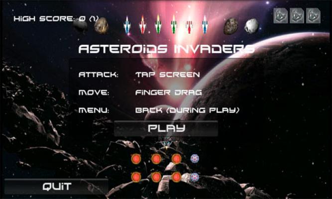 3D太空侵略者 Asteroids In截图1