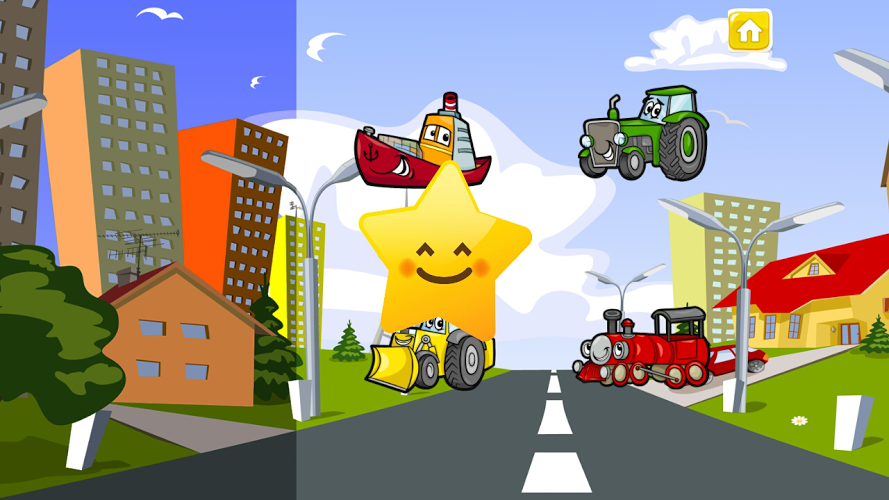 Puzzle Games for Kids:Vehicles截图3