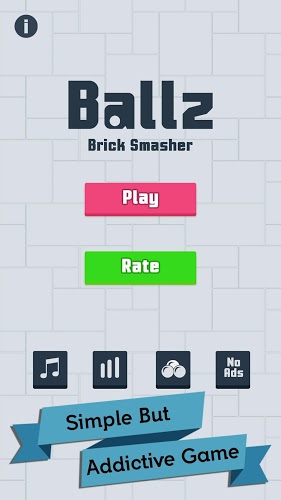 Ballz Brick Smasher - Arcade截图1