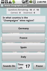 World Geography Quiz截图2