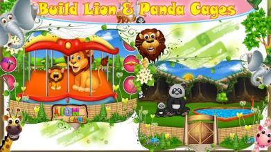 Build a Safari Zoo Repair & Construction Game截图3