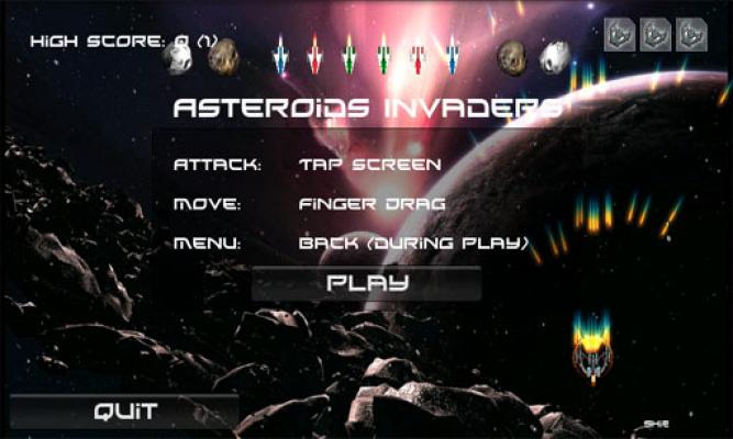 3D太空侵略者 Asteroids In截图2