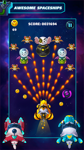 Cat Shooter: Space Attack截图5