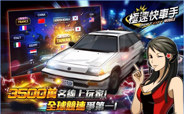 极速快车手 Drift City Mobile截图1