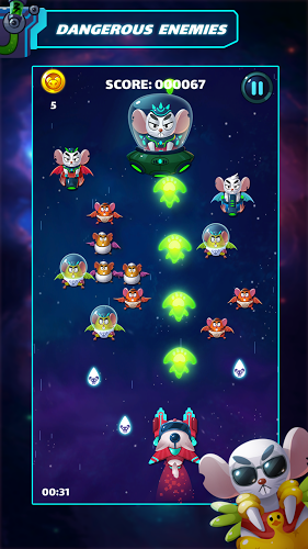 Cat Shooter: Space Attack截图1