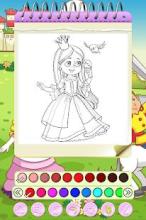 Princess Coloring Book Games截图3