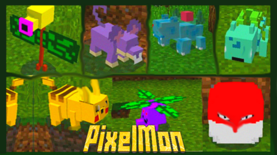 Multicraft go: Pixelmon Battle截图2