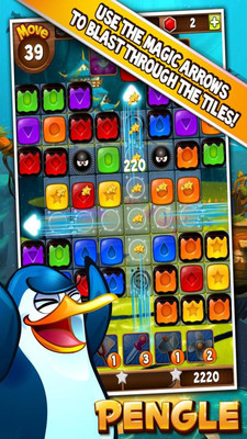 Pengle - Match penguin blocks截图2