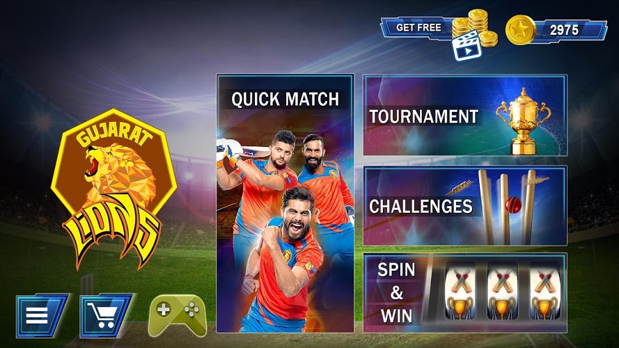 Gujarat Lions 2017 T20 Cricket截图1