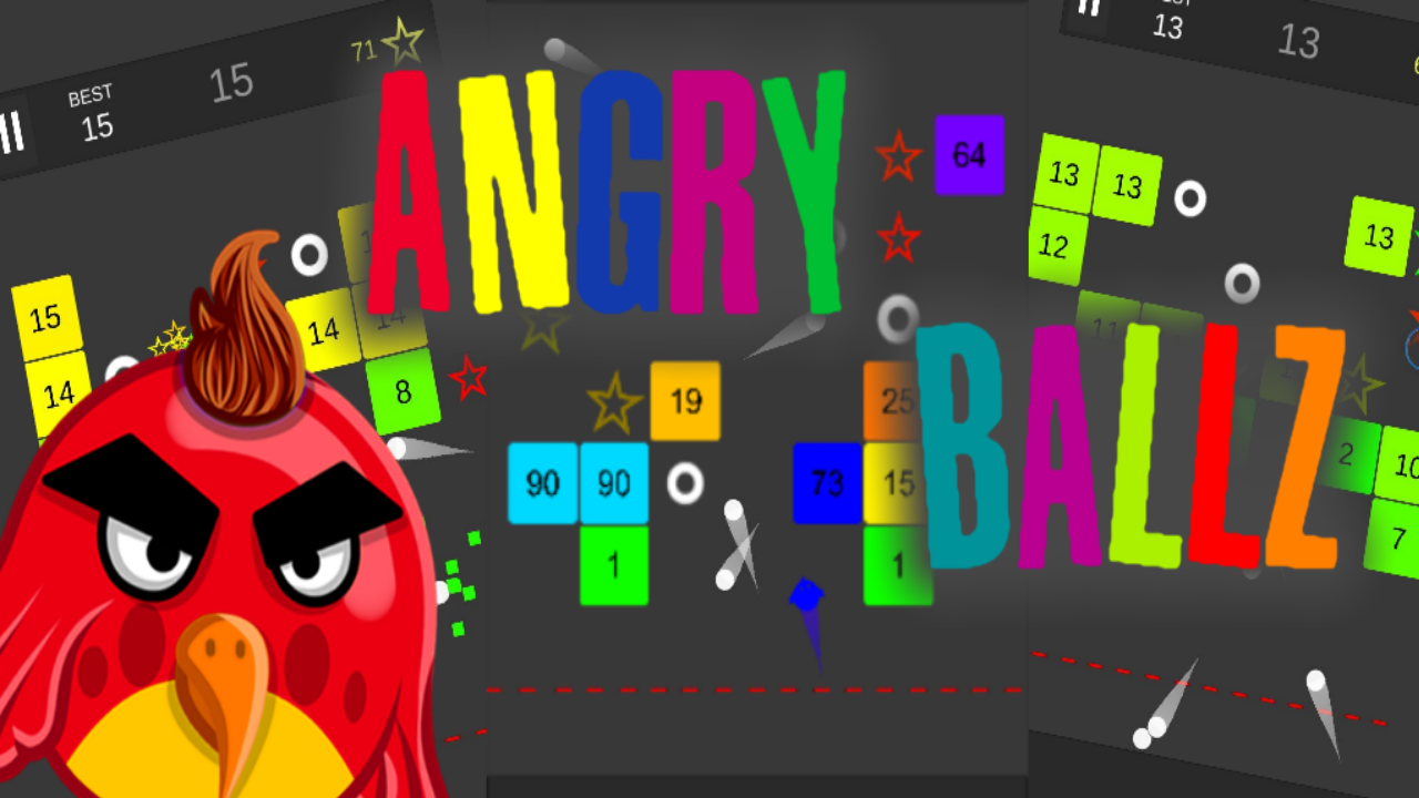 Angry Ballz 2018截图1