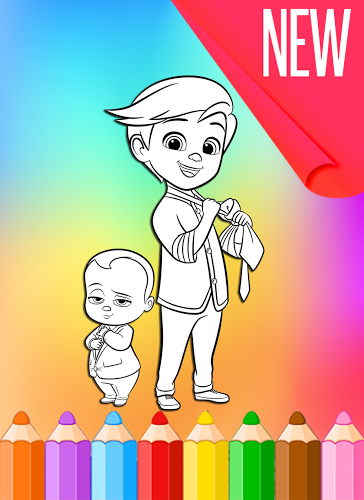 How To Color baby boss截图3