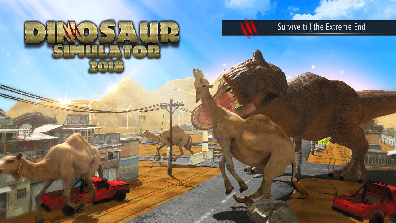 Dinosaur Games - Free Simulator 2018截图3