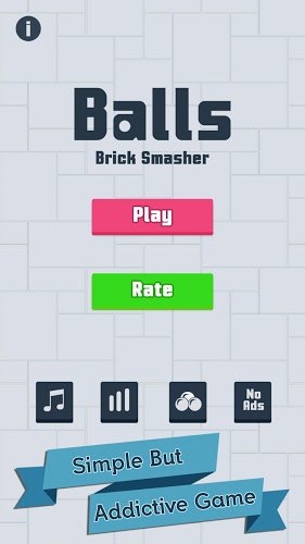 Balls Brick Smasher - Arcade截图1