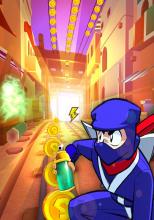 Subway, Dragon Ninja Shadow Battle截图2