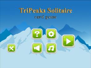 TriPeaks Solitaire card game截图1