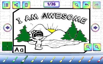 ABC Affirmations Coloring Book - For Kids截图3