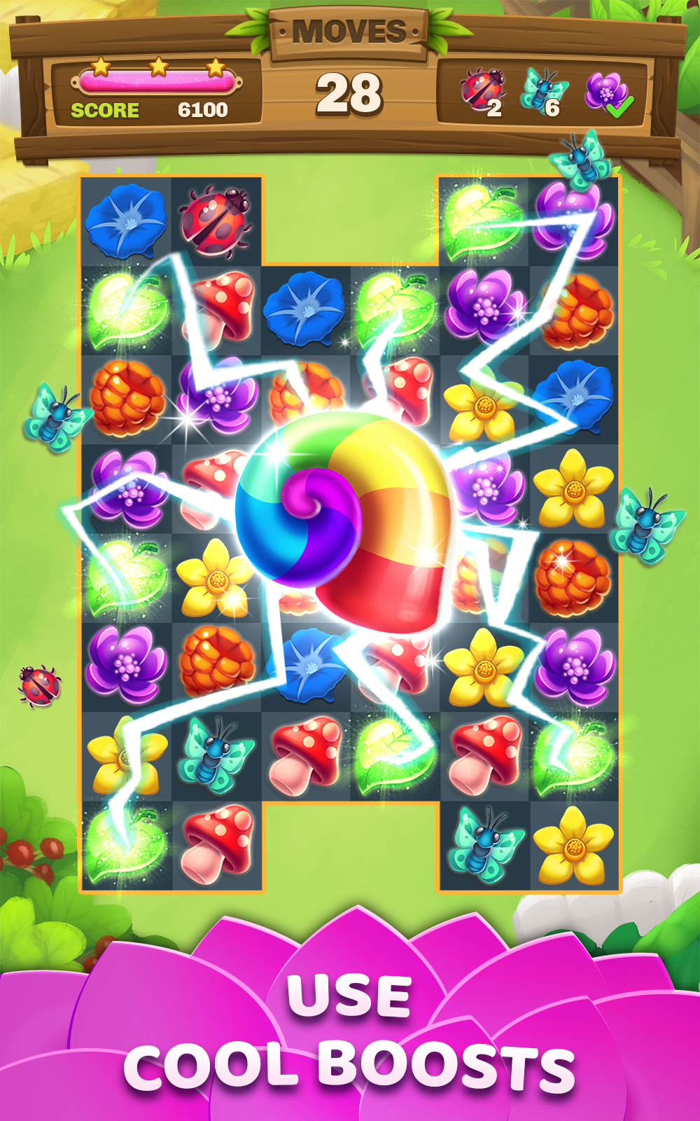 Flower Power Match截图4