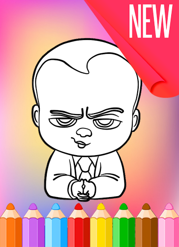 How To Color baby boss截图4