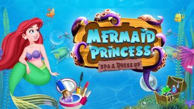 *♀️ * princess Ariel Makeup : Mermaid spa game截图5