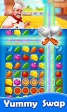 Yummy Swap - Chef Cooking & Match 3 Puzzle Game截图1